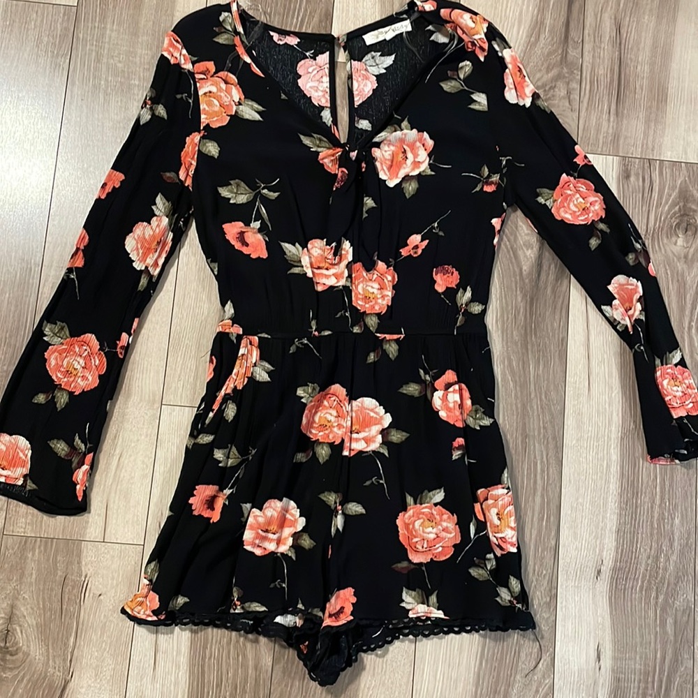 Long sleeve romper